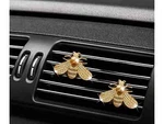 2 Pcs Bling Bee Air Vent Clips Decorative Car Freshener - Golden. Fixed Price $16.99.