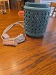 Ador Home Fragrances Smitten Wax Warmer-teal Blue With Bulb.. Fixed Price $13.00.