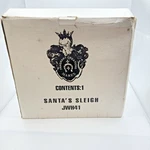 Fragrant Creations By Marex Oil/wax Warmer Santas Sleigh JWH41 Christmas. Fixed Price $59.96.