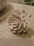 Zodax Ceramic White Flower *only* Oil Diffuser Aromatherapy 4.5" Long. Fixed Price $38.77.