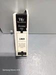 Woodwick Aroma Oil Linen 1 Bottle 0.5 Fl Oz. Fixed Price $15.89.