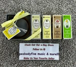 Aromatique Fragrance Ring & 4 Refresher Oils - Sorbet, Cinnamon, Kiwi Pear New. Fixed Price $39.99.
