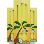 Aloha Bay Coconut Wax Blend Dripless Palm Tapers 9 Inch Yellow Candle 3 Pack. Fixed Price $28.99.