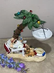 Yankee Candle Santa On The Beach Wax / Tart Burner Christmas Palm Summer 10. Fixed Price $56.88.