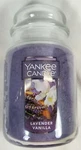 Yankee Candle Lavender Vanilla Large Jar 22 Oz Purple Housewarmer New Wax. Fixed Price $34.97.