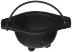 New Age Imports Inc. Small Pentagram Cast Iron Cauldron, 3 Inches Diameter. Fixed Price $16.24.