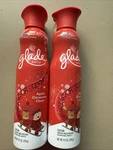 2 Glade Air Freshener Aerosol Spray-apple Cinnamon Cheer 9.7OZ Each New. Fixed Price $19.99.