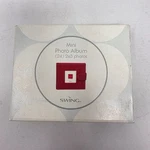 Swing Mini Album Piping Cherry Red Fits 24 2X3 Inch Photos New Box. Fixed Price $22.99.