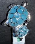 Bath & Body Works Glittery Turtles Scent Control Wallflower Plug In Blue New. Fixed Price $21.99.