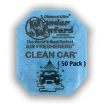 Wonder Wafers 50 Ct Individually Wrapped Clean Car Air Fresheners. Fixed Price $14.95.