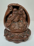 Chinese Yixing Zisha Clay Handmade Censer Incense Burner Buddha. Fixed Price $32.00.