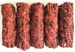 5 Pk Dragons Blood Sage Smudge 4 Inch Stick For Smudging, Cleansing - Free Ship!. Fixed Price $12.93.