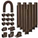 Guequitlex 3" W 16.1 Ft Line Set Cover Kit For Mini Split Air Conditioner Bro.... Fixed Price $66.85.