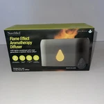 Nuvomed Flame Effect Aromatherapy Diffuser, Gray. Fixed Price $24.99.