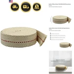 7/8" Inch 6' Foot, 100% Cotton Flat Wick For Paraffin Oil, Kerosene Based Lan.... Fixed Price $23.19.
