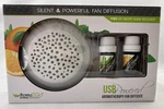 AROMA2GO Portable Aromatherapy Fan Diffuser Usb Powered 3 Aaa Batteries. Fixed Price $14.95.