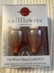 The White Barn Candle Co Wallflowers Home Fragrance Bulbs 2-PACK Spiced Cider. Fixed Price $30.00.