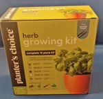Planters' Choice Indoor Herb Growing Kit 15PC Complete Starter Set. Fixed Price $15.99.