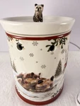 Better Homes & Gardens Heritage Collection Holiday Wax Warmer Bears Woodland. Fixed Price $19.95.