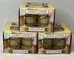 Yankee Candle/vanilla Cupcake Scented Tea Lights 12/BOX Discontinued 3/BOXES. Fixed Price $53.03.