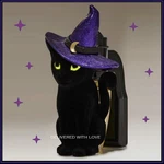 Bath & Body Works Witch Cat Nightlight Wallflower Plug-in Halloween Magical Nwt. Fixed Price $19.95.