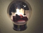 Bath & Body Works Globe Wallflower Plug - Vintage Red Truck Snowy Scene. Fixed Price $25.00.