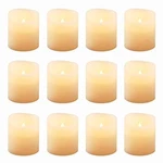 Battery Operated Led Votive Candles Amber Set Of 12. Fixed Price $22.32.