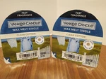 Clean Cotton Wax Melt Tart Single Yankee Candle 2 0.8 Oz Each New White. Fixed Price $12.50.