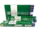 Vijayshree Golden Nag Forest Incense Sticks: Choose 15 30 45 90 180 Gm. Fixed Price $5.20.