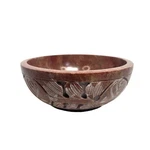 Vrinda Original Soapstone Smudge Bowl Hand Carved Steatite Made India 5. Fixed Price $25.30.