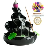 Cute Ceramic Backflow Incense Holder Waterfall Burner With 48 Co. Fixed Price $23.87.