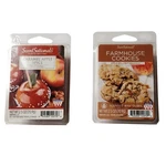 Scentsationals Wax Melts Set Of 2 Caramel Apple Spice Farmhouse Cookies Holiday. Fixed Price $9.99.