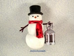 Bath & Body Works Wallflowers Plug-in Diffuser Snowman With Lantern Nl New. Fixed Price $22.95.