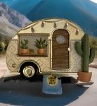 Bath Body Works Camper / Rv Cactus Succulent Wallflower Plug Nightlight-new. Fixed Price $36.99.