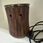 Scentsy Warmer Hardwood Retired 5.5. Fixed Price $18.50.