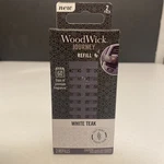 Woodwick White Teak Auto Reed Refills 2 Pack, Car Air Freshener. Brand New. Fixed Price $7.49.