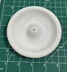 Ceramic Incense Holder Safe Burner Wide Dish Ash Catch White Greenbrier. Fixed Price $16.00.
