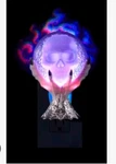 Bath & Body Works 2024 Crystal Ball Skull Projector Wallflower Plug In. Fixed Price $40.00.