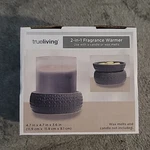 Trueliving 2-IN-1 Fragrance Warmer, Gray Electric Candle Or Wax Melts. Fixed Price $19.99.
