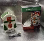 Home Fresh Essential Oil Diffuser Ceramic Gingerbread House Usb Cool Mist Timer. Fixed Price $19.95.