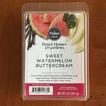 Better Homes And Garden Sweet Watermelon Buttercream Scented Wax Cube Melts 5 Oz. Fixed Price $13.87.