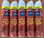 Glade Limited Edition Air Freshener Room Spray Autumn Spiced Apple 8.3 Oz 5 Pack. Fixed Price $16.99.