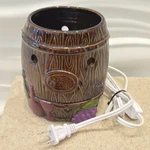Intertek Wine Cellar Wax Warmer Burner Ceramic Round Candle Melter (no Top). Fixed Price $19.37.