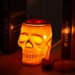 Star Moon Halloween Wax Melt Warmer, 3.5 Inches (w) 4.7 (h), White. Fixed Price $23.12.