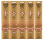 Gonesh Incense Sticks Extra Rich Collection - Cedarwood 5 Packs (100 Total). Fixed Price $21.20.