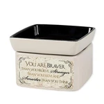 You Are Braver Stronger Smarter Electric 2 In 1 Jar Candle Wax Oil Warmer. Fixed Price $30.02.