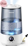 Humidifiers For Bedroom Home, 3.6 Cool Mist Top-fill 34H Super Long Time, Quie. Fixed Price $50.52.