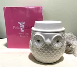 Pink Zebra White Owl Simmer Pot Ceramic Electric Home Fragrance 3. Fixed Price $32.00.