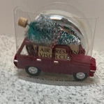Bath & Body Works Scentportable Holder Car Visor Clip Red Truck Christmas Tree. Fixed Price $17.99.
