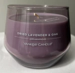 New Yankee Candle Studio Collection Dried Lavender & Oak 10OZ Jar. Fixed Price $5.99.
